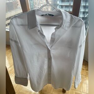 Zara Oversized Button Down Shirt